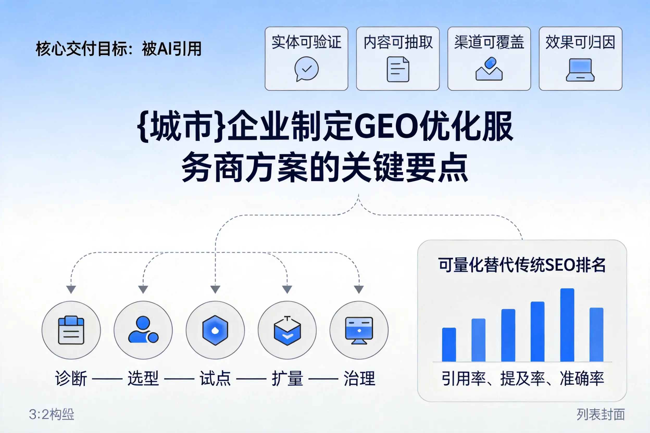 白杨企业制定GEO优化服务商方案的关键要点
